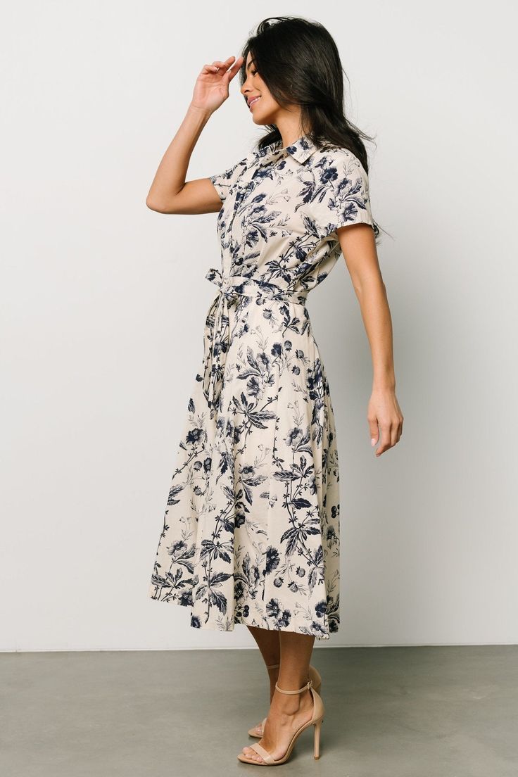 pint2-floral Print Twist Elegant Dress (Copy) (Copy)