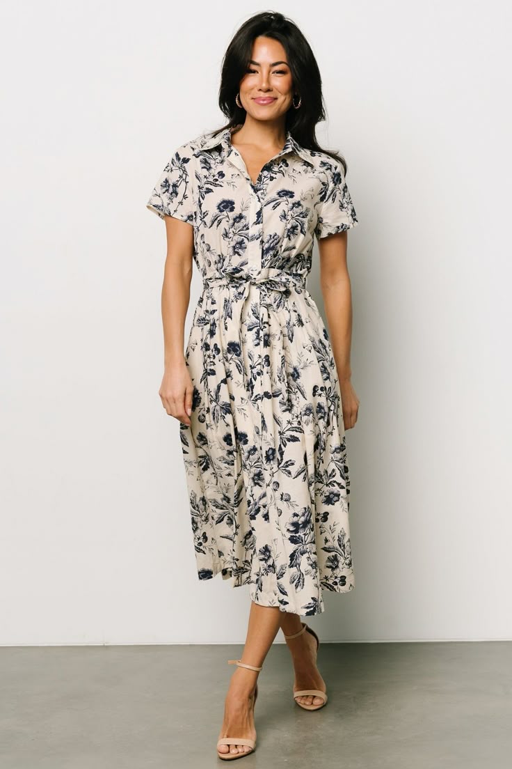 pint2-floral Print Twist Elegant Dress (Copy) (Copy)